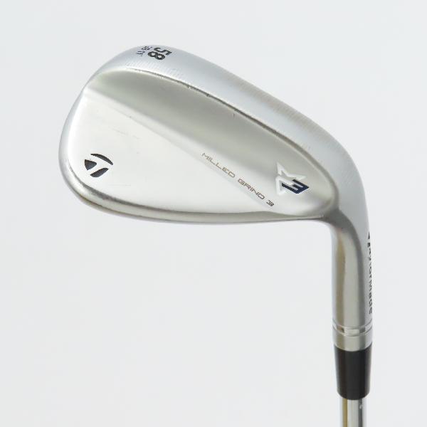 【中古】テーラーメイド MILLED GRIND ミルドグラインド3 クローム ウェッジ N.S.PRO MODUS3 TOUR 105 【58-11】シャフト：N.S.PRO MODUS3 TOUR 105CDランク フレックスS 男性用 メンズ用 右用