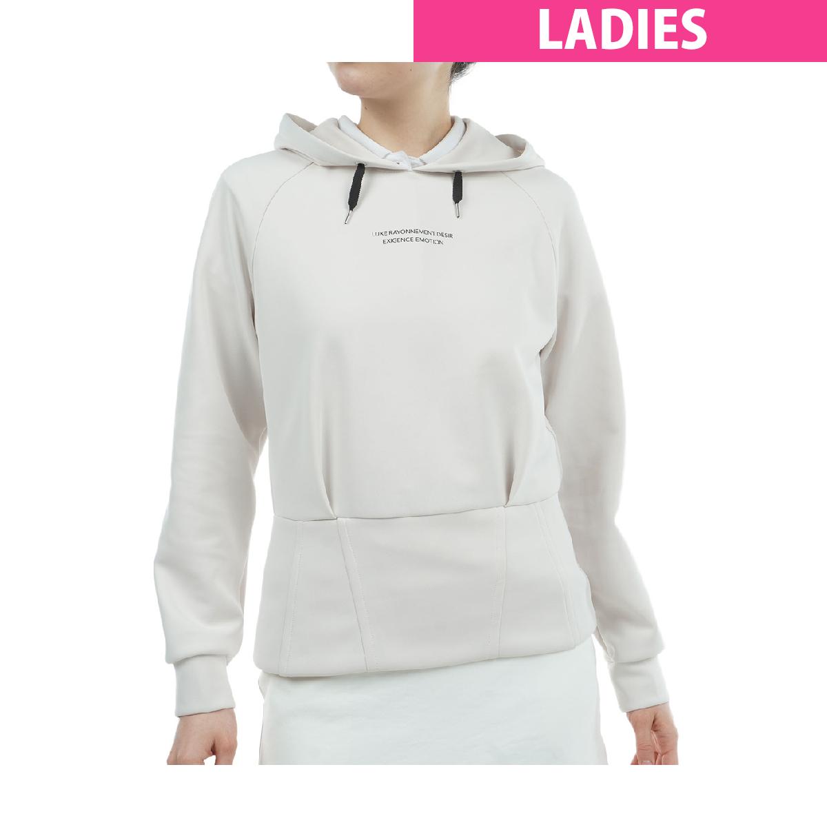 ランバン スポール　LANVIN SPORT　WEB限定 ストレッチ カットソーパーカー　レディス