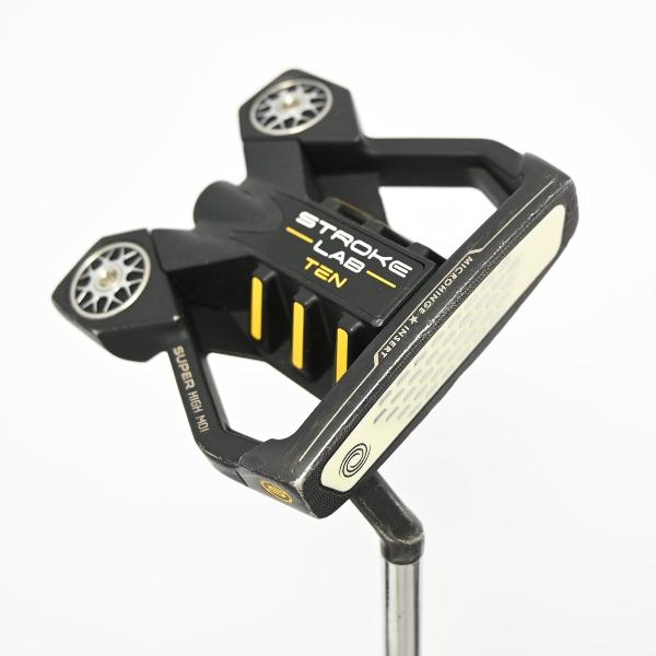 【中古】オデッセイ　STROKE LAB　ストロークラボ BLACK TEN S パター カーボンスチール複合シャフト　【34】シャフト：カーボンスチール複合シャフトCDランク　フレックス計測項目外　男性用 メンズ用　右用