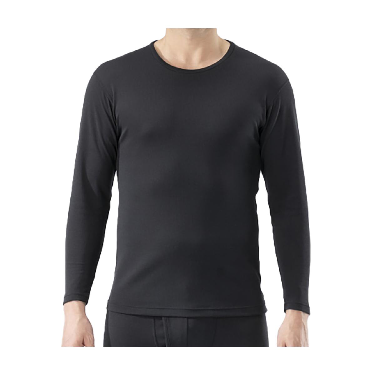 ミズノ　MIZUNO　ストレッチ ブレスサーモアンダーウェア 中厚 for Active クルーネック長袖インナーシャツ