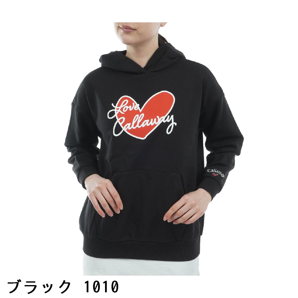 キャロウェイゴルフ　Callaway Golf　LOVEキャロウェイ スウェットパーカー　レディス