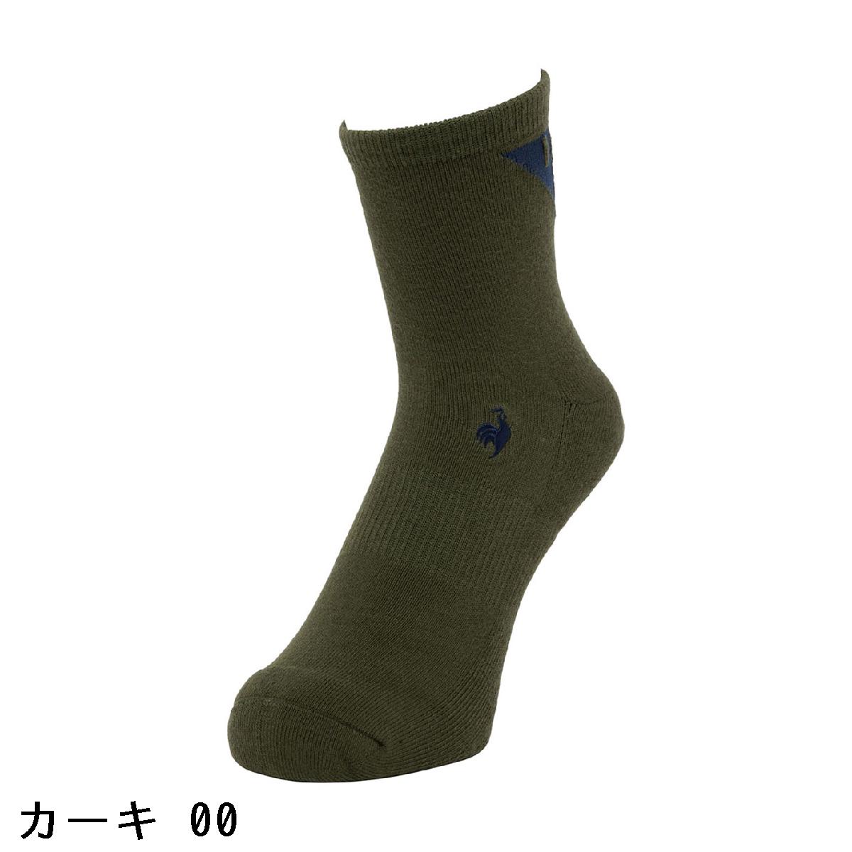 ルコックスポルティフ ゴルフ　Le coq sportif GOLF　シーズンモチーフ柄 ショートソックス