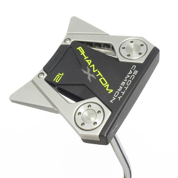 【中古】スコッティキャメロン ファントム X 19 ファントム X 12 パター スチールシャフト 【34】シャフト：スチールシャフトCランク フレックス計測項目外 男性用 メンズ用 右用