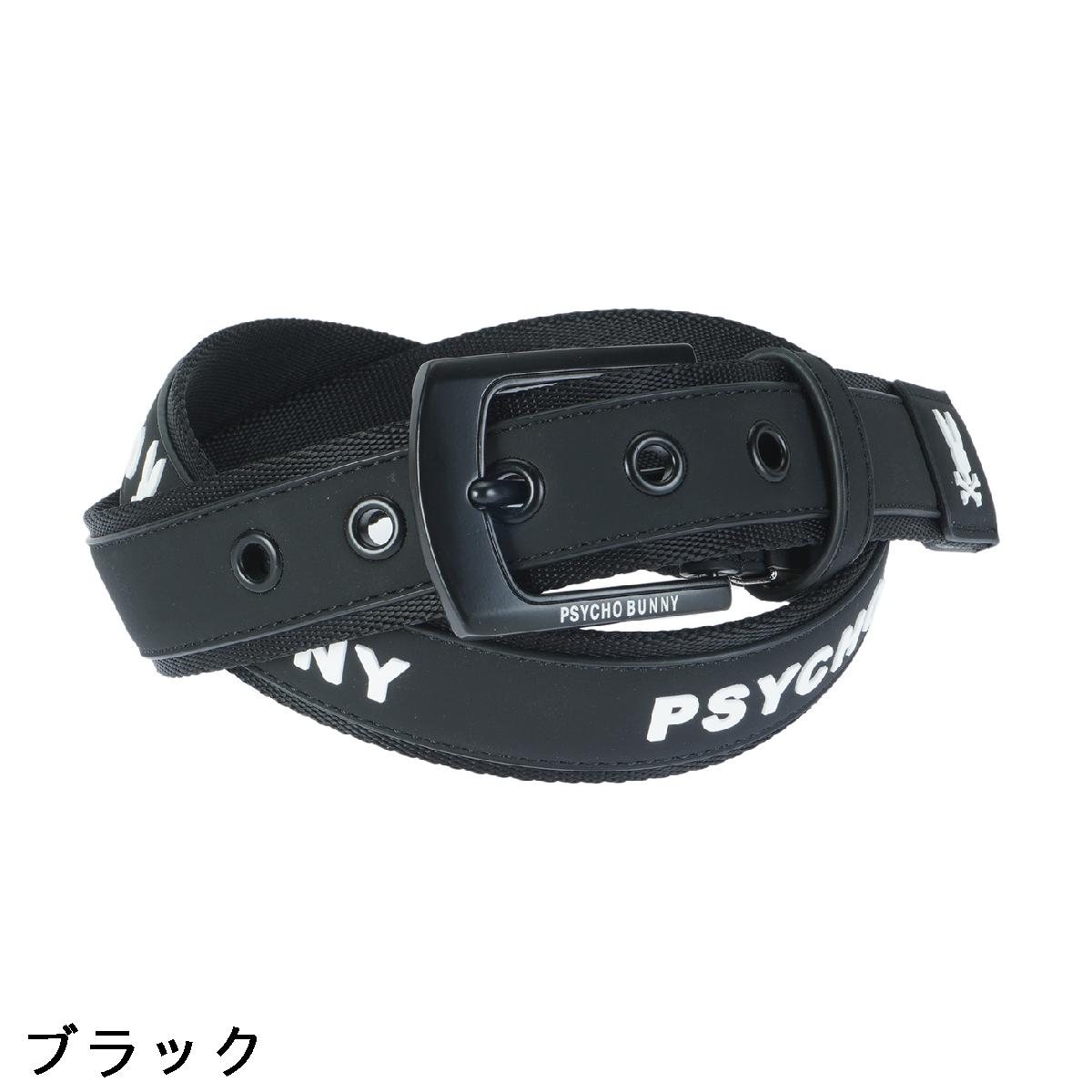 サイコバニー　PSYCHO BUNNY　GOLF 立体ラバー ロゴベルト