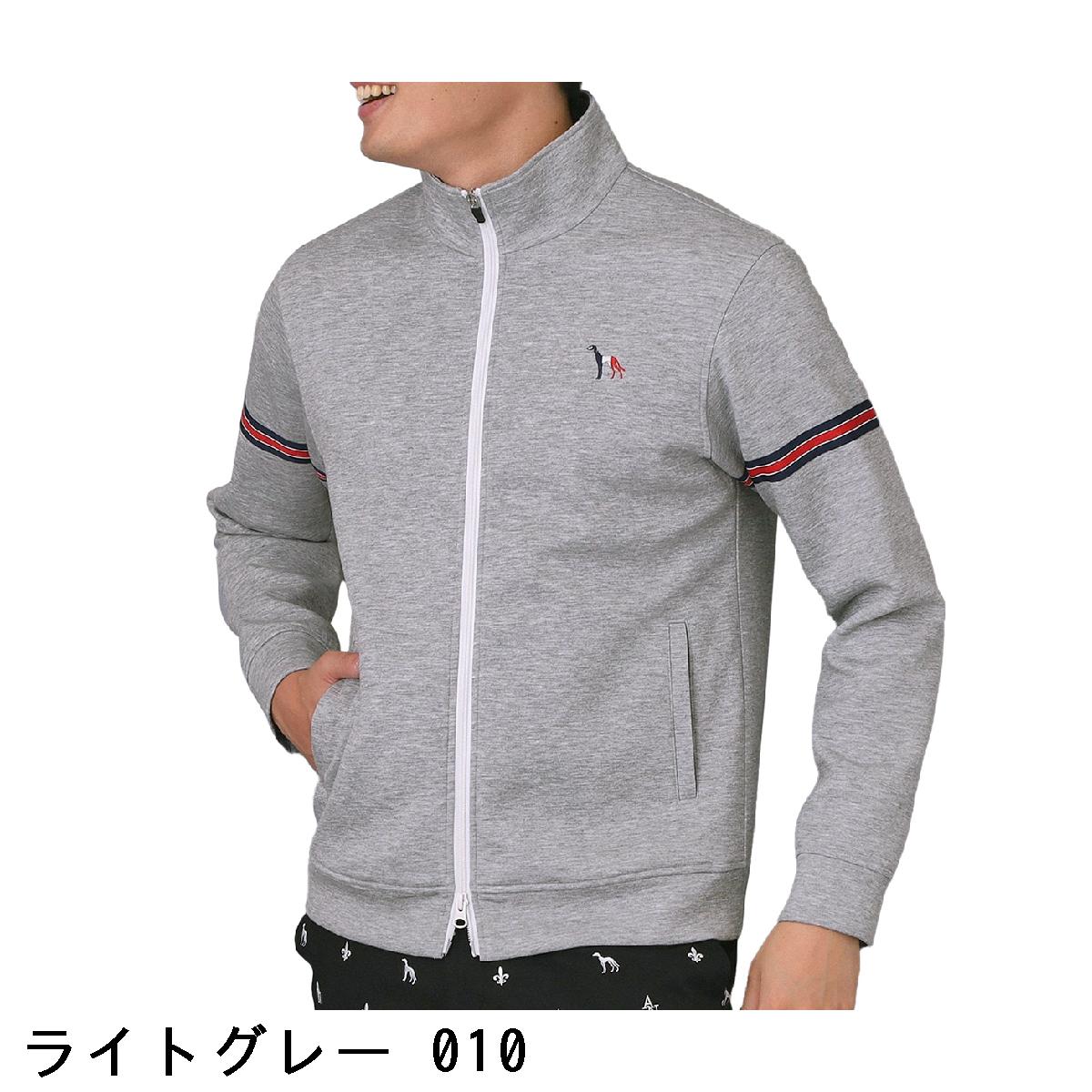 アダバットネイビー　ADABAT NAVY　ライトスムーストラックブルゾン