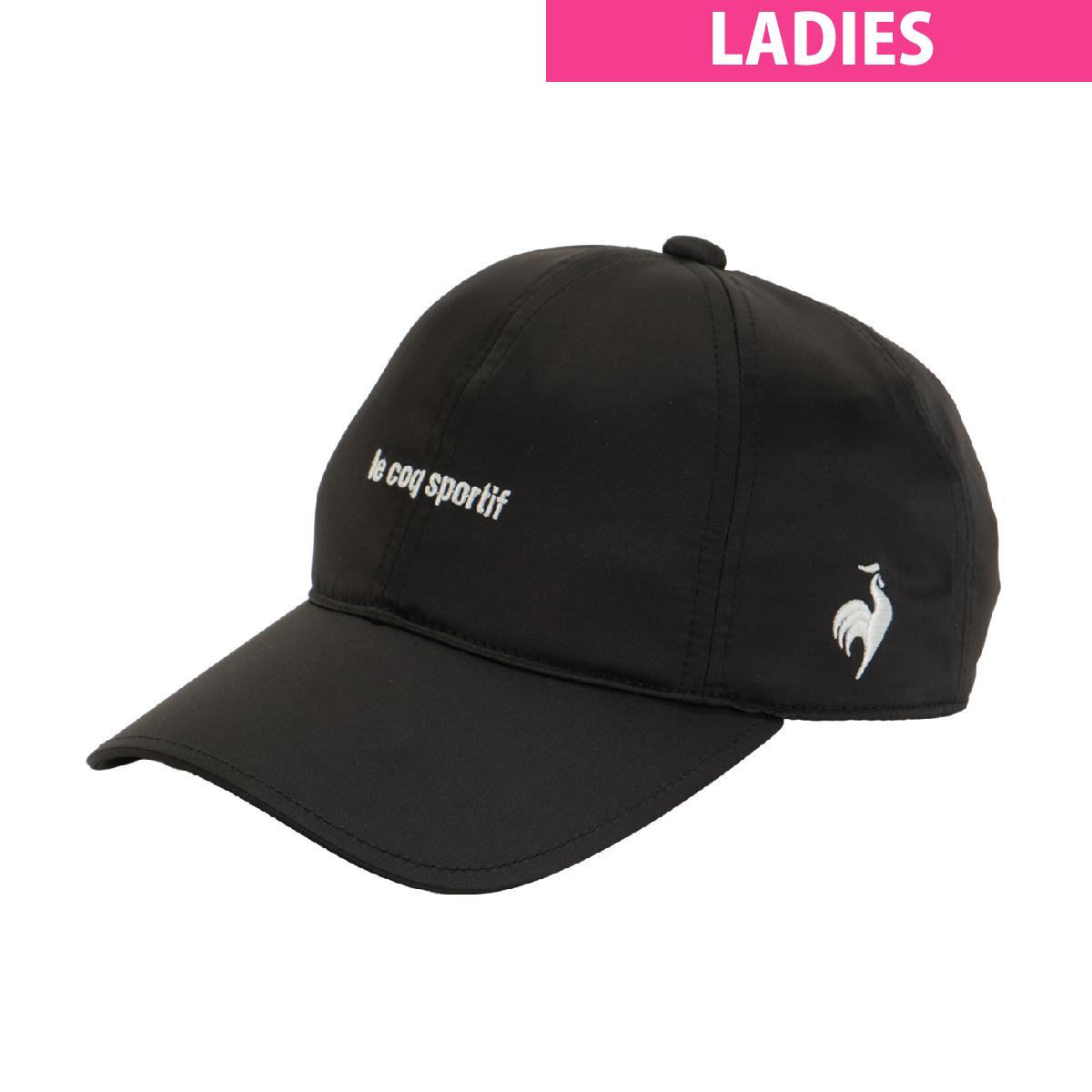 ルコックスポルティフ ゴルフ　Le coq sportif GOLF　シュシュ付き サテンキャップ　レディス