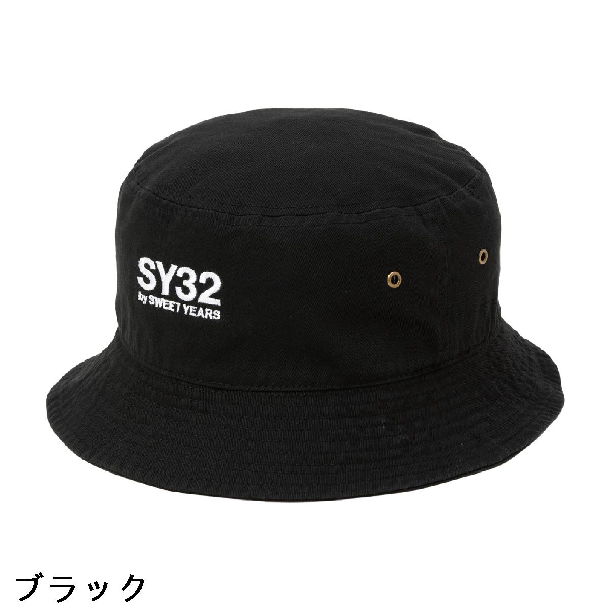 エスワイサーティトゥ バイ スウィートイヤーズ　SY32 by SWEET YEARS　ロゴバケットハット