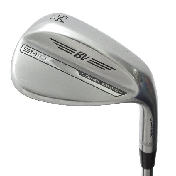 TOP RANKING - 【中古】タイトリスト　Vokey　ボーケイ SM10 ツアークローム ウェッジ BV105　【54-10】シャフト：BV105CDランク　フレックス設定無　男性用 メンズ用　右用