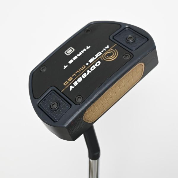 【中古】オデッセイ　AI-ONE MILLED　Ai-ONE MILLED THREE T S パター スチールシャフト　【34】シャフト：スチールシャフトBCランク　フレックス計測項目外　男性用 メンズ用　右用