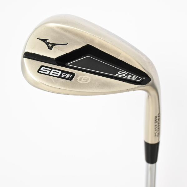 【中古】ミズノ　MIZUNO　S23 カッパーコバルト ウェッジ スチールシャフト　【58-08】シャフト：スチールシャフトDランク　フレックス判別不能　男性用 メンズ用　右用
