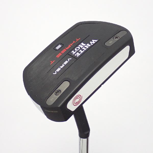 【中古】オデッセイ VERSA ホワイト・ホット VERSA THREE T S パター スチールシャフト 【34】シャフト：スチールシャフトBCランク フレックス計測項目外 男性用 メンズ用 右用