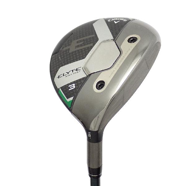 【中古】キャロウェイゴルフ　ELYTE　エリート MAX FAST フェアウェイウッド LIN-Q GREEN 40 for Callaway　【3W】シャフト：LIN-Q GREEN 40 for CallawayCランク　フレックスS　男性用 メンズ用　右用