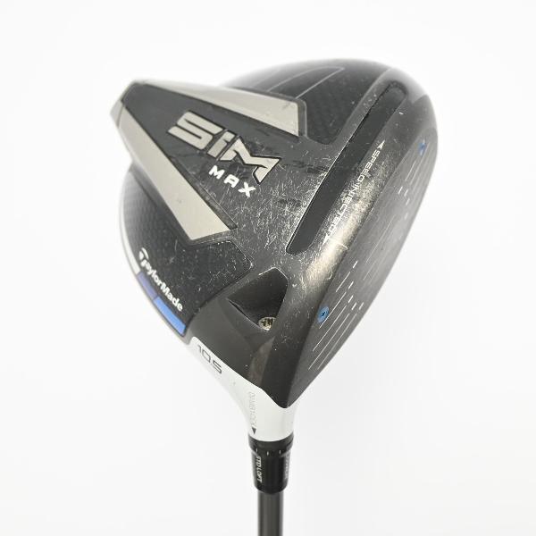 【中古】テーラーメイド SIM SIM マックス ドライバー TENSEI BLUE TM50 シャフト：TENSEI BLUE TM50Dランク フレックスSR 男性用 メンズ用 右用