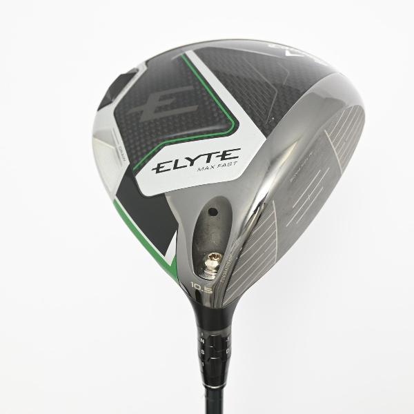 【中古】キャロウェイゴルフ　ELYTE　エリート MAX FAST ドライバー LIN-Q GREEN 40 for Callaway　シャフト：LIN-Q GREEN 40 for CallawayCランク　フレックスS　男性用 メンズ用　右用