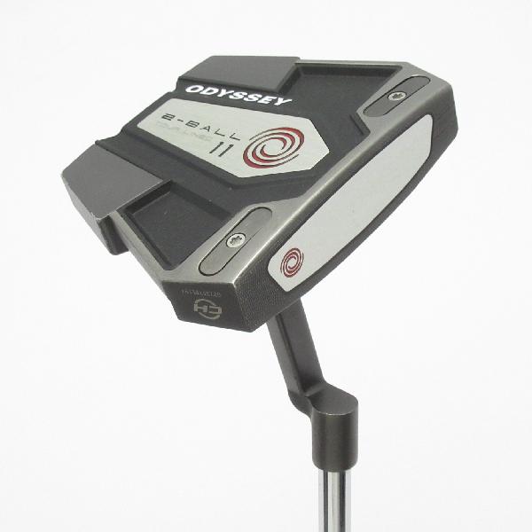 【中古】オデッセイ ODYSSEY 2-BALL ELEVEN ツアーライン クランクネック パター カーボンスチール複合シャフト 【33】シャフト：カーボンスチール複合シャフトCランク フレックス計測項目外 男性用 メンズ用 右用