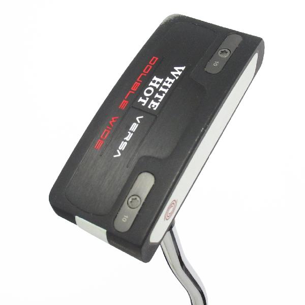 Other - 【中古】オデッセイ　VERSA　ホワイト・ホット VERSA DOUBLE WIDE DB パター スチールシャフト　【34】シャフト：スチールシャフトCDランク　フレックス計測項目外　男性用 メンズ用　右用