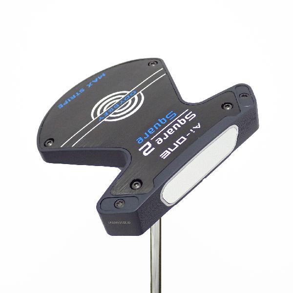 【中古】オデッセイ　AI-ONE　Ai-ONE Square 2 Square MAX STRIPE パター スチールシャフト　【34】シャフト：スチールシャフトBランク　フレックス計測項目外　男性用 メンズ用　右用