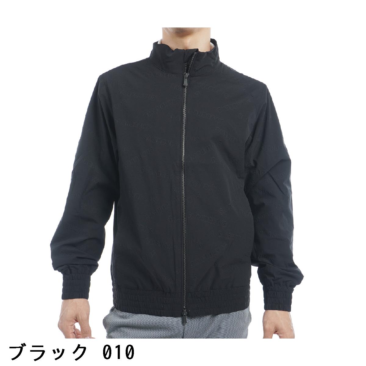 セント・アンドリュース　St ANDREWS　ロゴバックエンボス ストレッチブルゾン