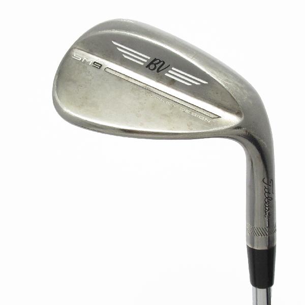 タイトリスト　Vokey　ボーケイ SM9 BRASHED STEEL ウェッジ BV105　シャフト：BV105Cランク　フレックス設定無　男性用 メンズ用　右用