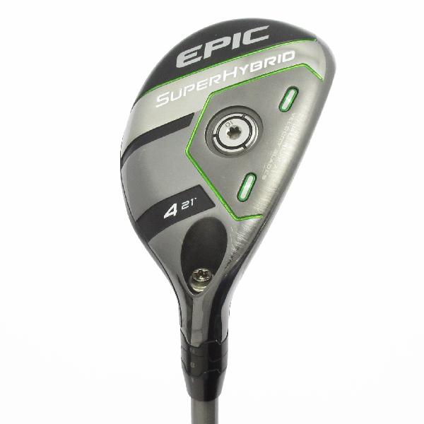 キャロウェイゴルフ　EPIC　EPIC SUPER HYBRID US ユーティリティ Aerotech SteelFiber fc HYB　シャフト：Aerotech SteelFiber fc HYBCランク　フレックスF4　男性用 メンズ用　右用