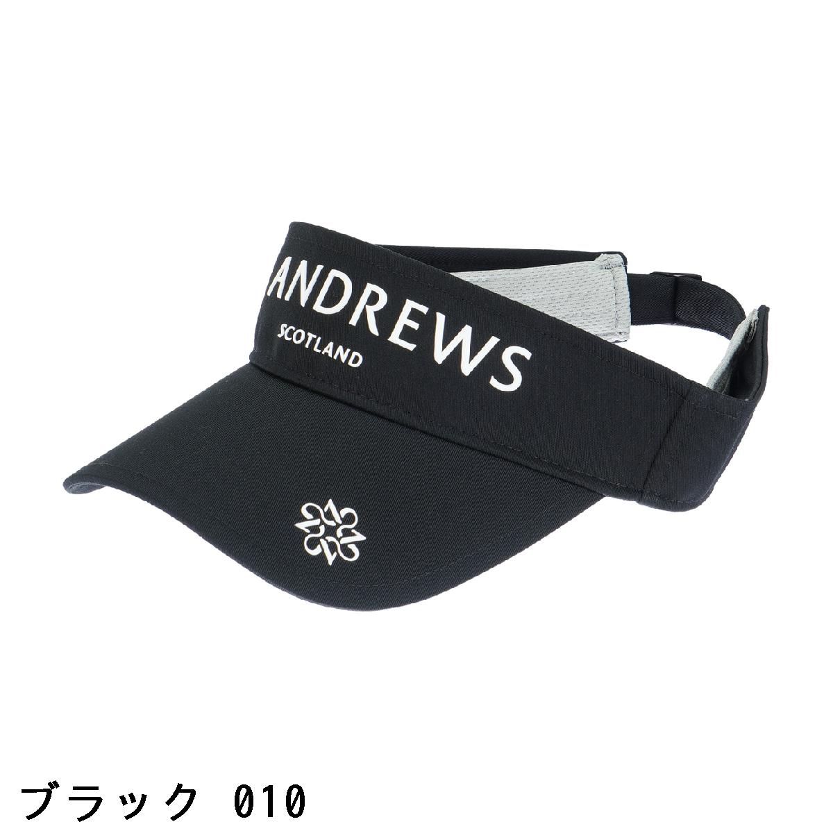 セント・アンドリュース　St ANDREWS　ツイルロゴサンバイザー