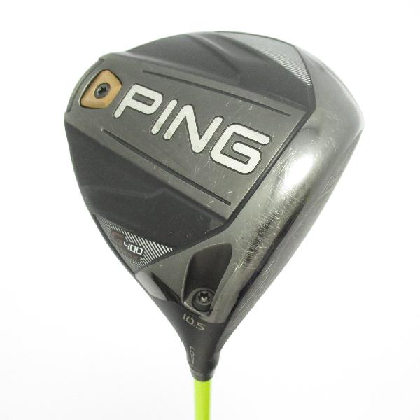 【中古】ピン G400 G400MAX ドライバー ATTAS PUNCH 6 シャフト：ATTAS PUNCH 6Dランク フレックスS 男性用 メンズ用 右用