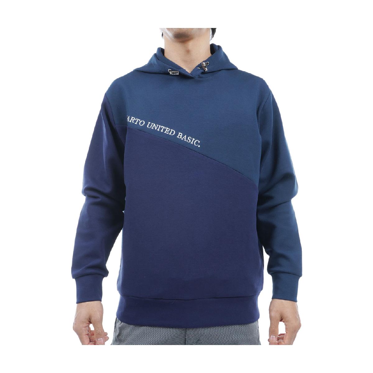 クアルトユナイテッド　CUARTO UNITED　切替フードパーカー