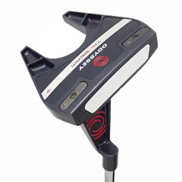 【中古】オデッセイ　ODYSSEY　TRI-BEAM #7 パター カーボンスチール複合シャフト...