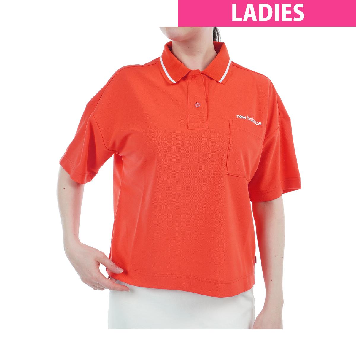 ニューバランス　New Balance Golf　5分袖ビッグポロシャツ　レディス