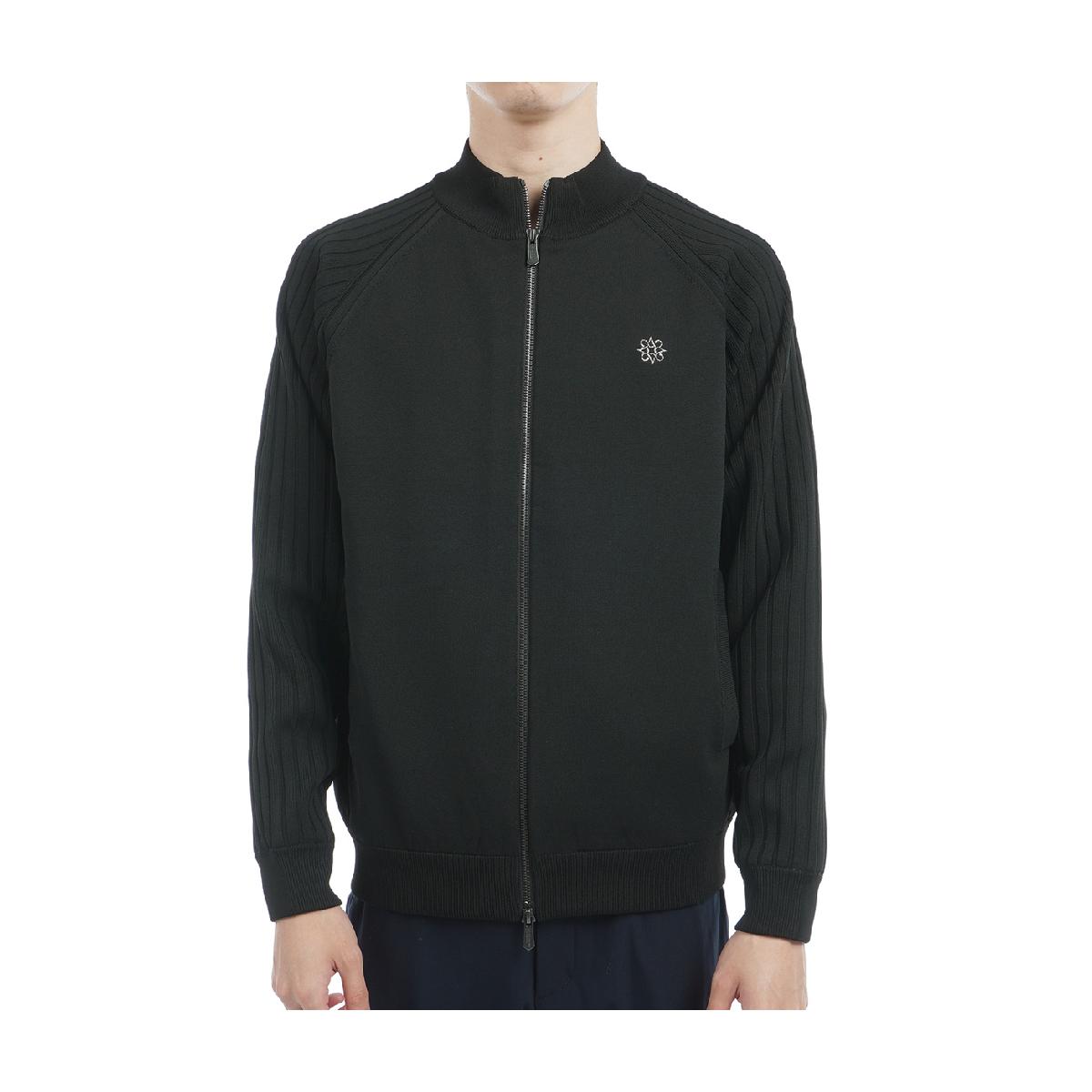 セント・アンドリュース　St ANDREWS　裏付きニットブルゾン