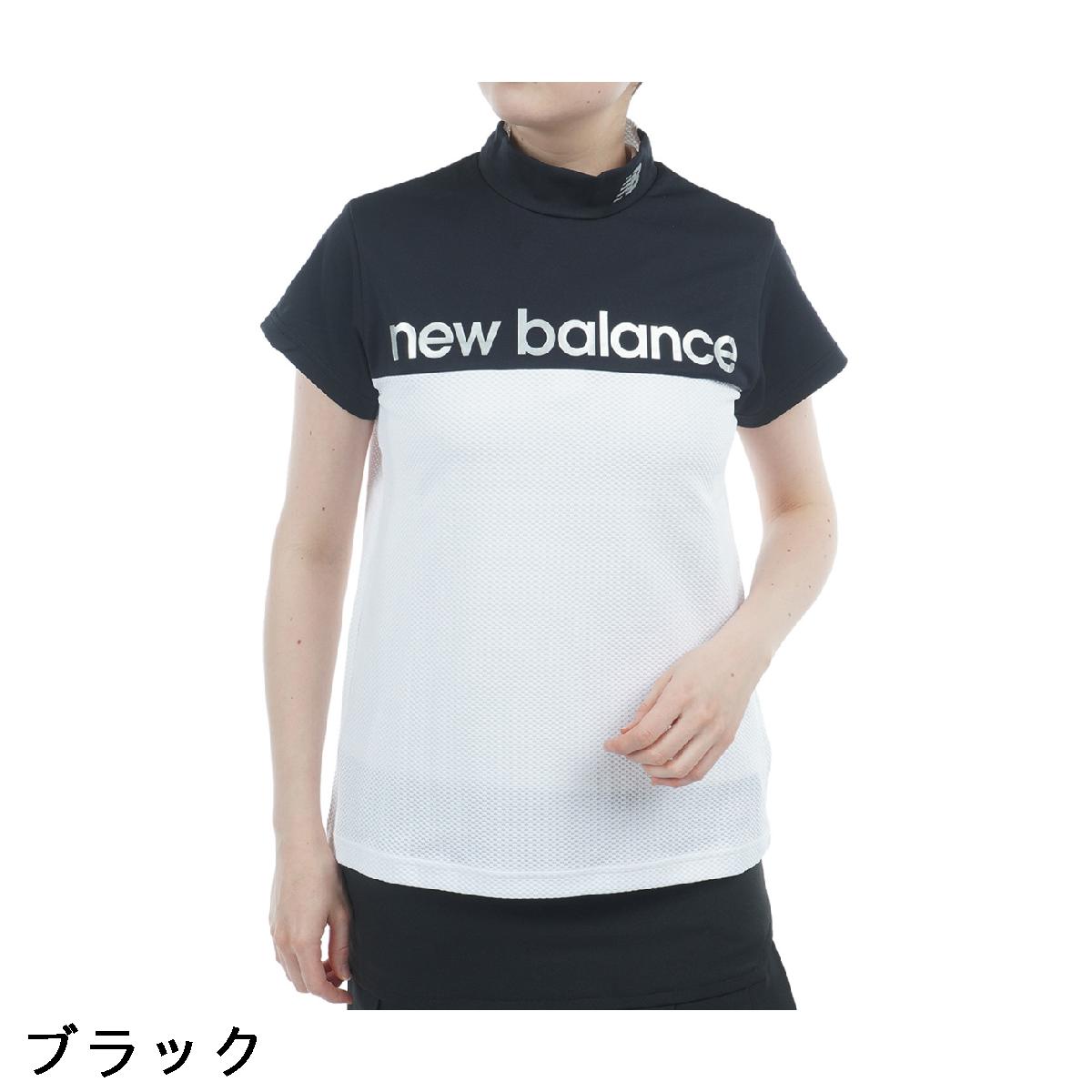 ニューバランス　New Balance　半袖モックネックプルオーバー　レディス