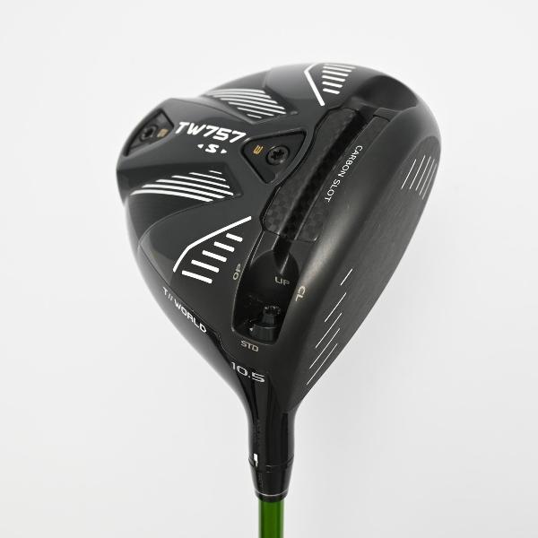 【中古】本間ゴルフ　TOUR WORLD　TOUR WORLD TW757 TYPE-S ドライバー VIZARD MA-5　シャフト：VIZARD..