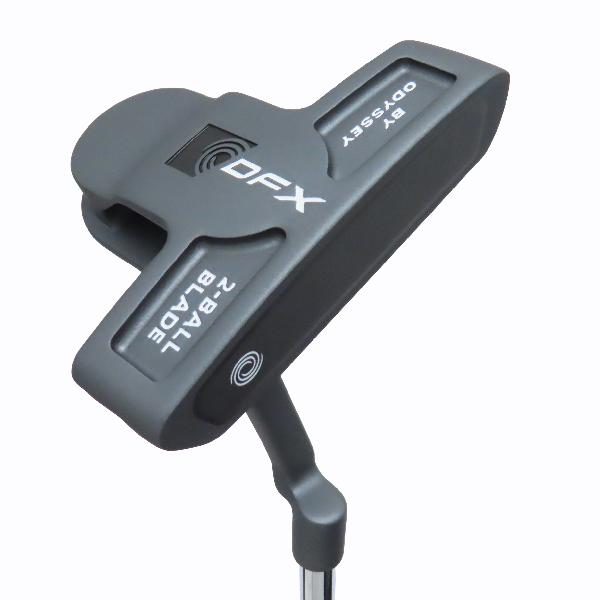 【中古】オデッセイ　DFX　DFX BY ODYSSEY 2-BALL BLADE CH パター スチールシャフト　【34】シャフト：スチールシャフトBランク　フレックス計測項目外　男性用 メンズ用　右用