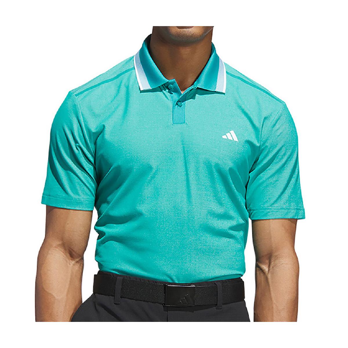 アディダス Adidas ストレッチ アディゼロ ツイストニット クールタッチ 半袖ポロシャツ