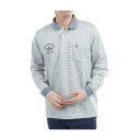 マンシングウェア Munsingwear SEASON ハイゲージバーズボーダー 長袖ポロシャツ