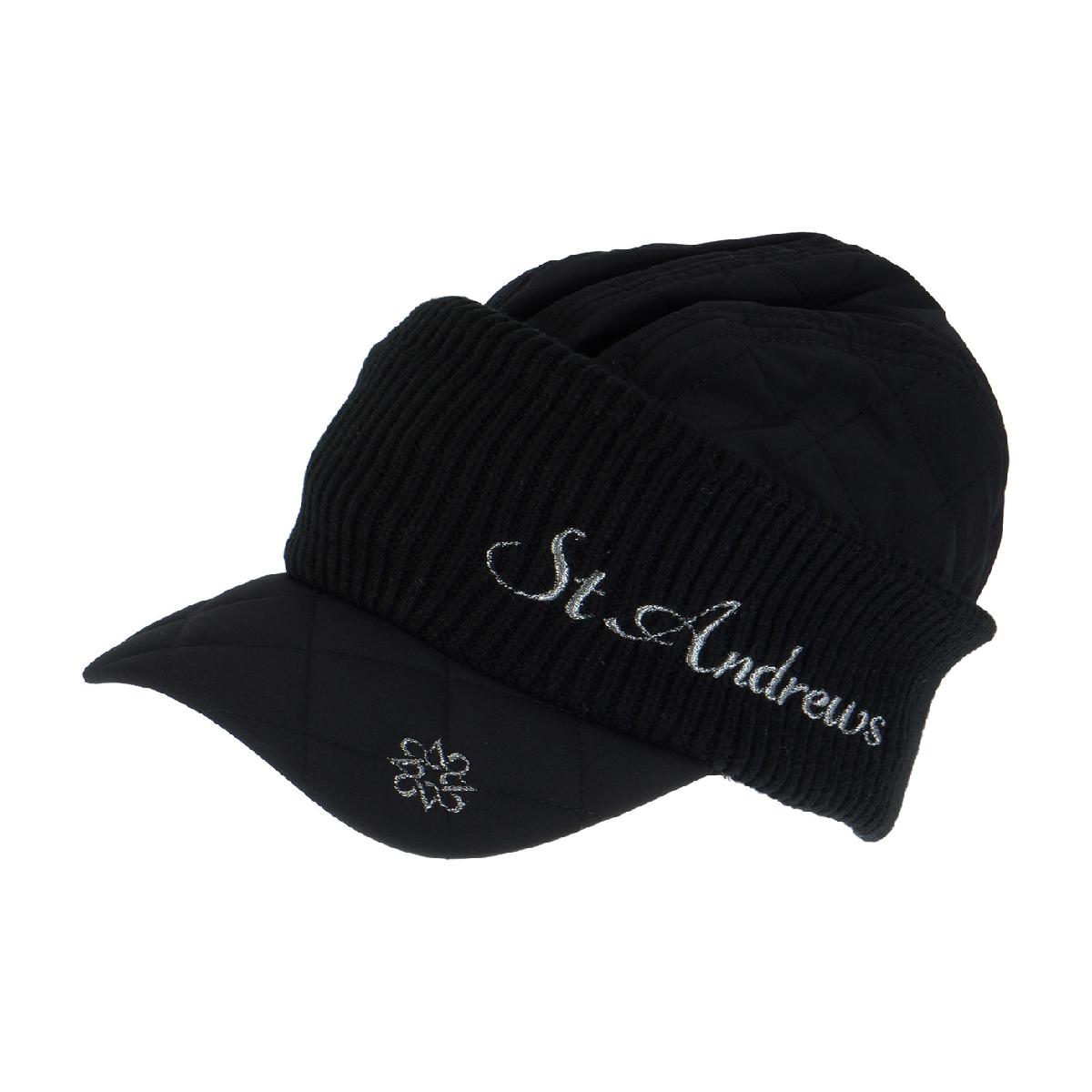 セント・アンドリュース　St ANDREWS　タフタ×ニットキャップ