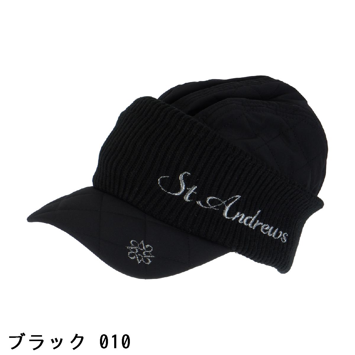 セント・アンドリュース　St ANDREWS　タフタ×ニットキャップ
