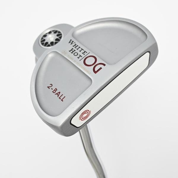 【中古】オデッセイ　White Hot　ホワイトホット オージー 2BALL パター スチールシャフト　【34】シャフト：スチールシャフトBCランク　フレックス...