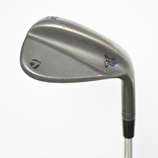 【中古】テーラーメイド　MILLED GRIND　ミルドグラインド3 ブラック ウェッジ スチールシャフト　【54-11】シャフト：スチールシャフトDランク　フレックス判別不能　男性用 メンズ用　右用