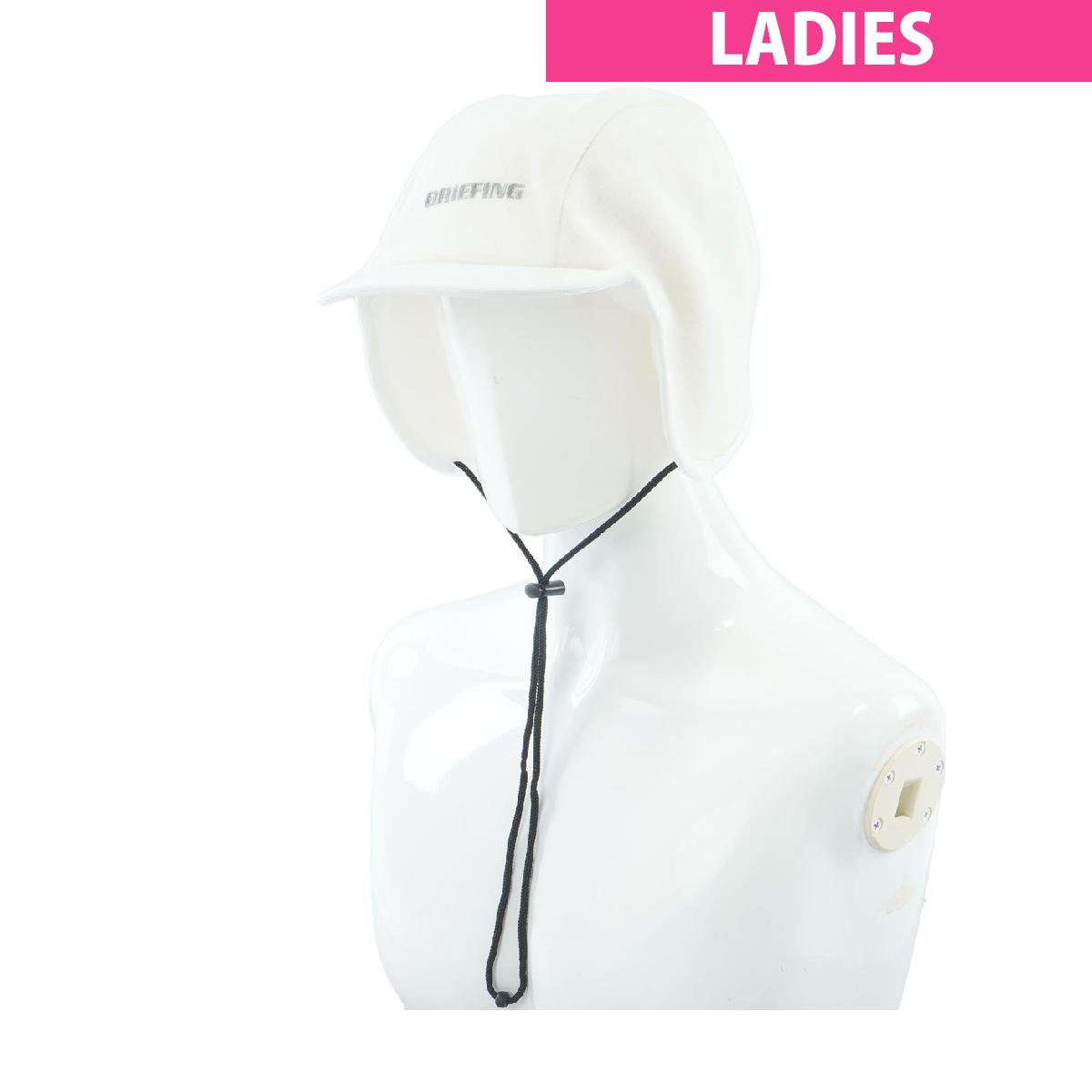 ブリーフィング　BRIEFING　ストレッチ ウーリーフライトキャップ　レディス