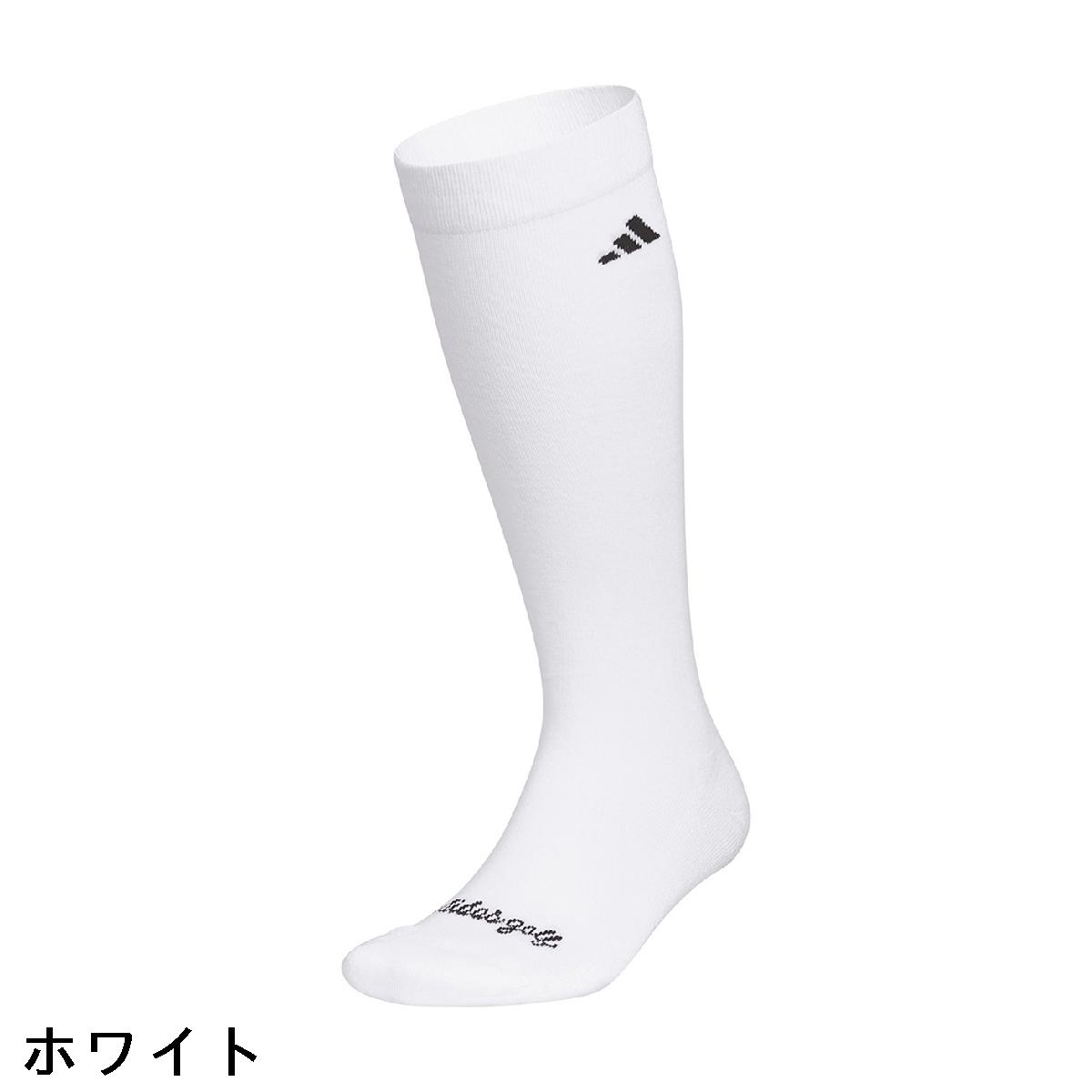 アディダス　Adidas　ロゴ ロングソックス　レディス