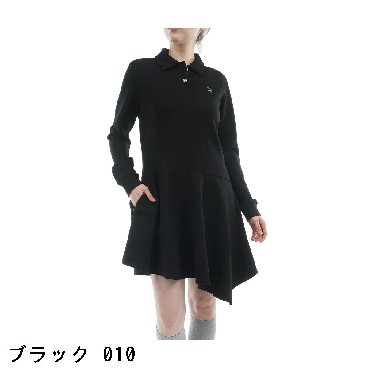 セント・アンドリュース　St ANDREWS　ダンボールニットポロワンピース　レディス