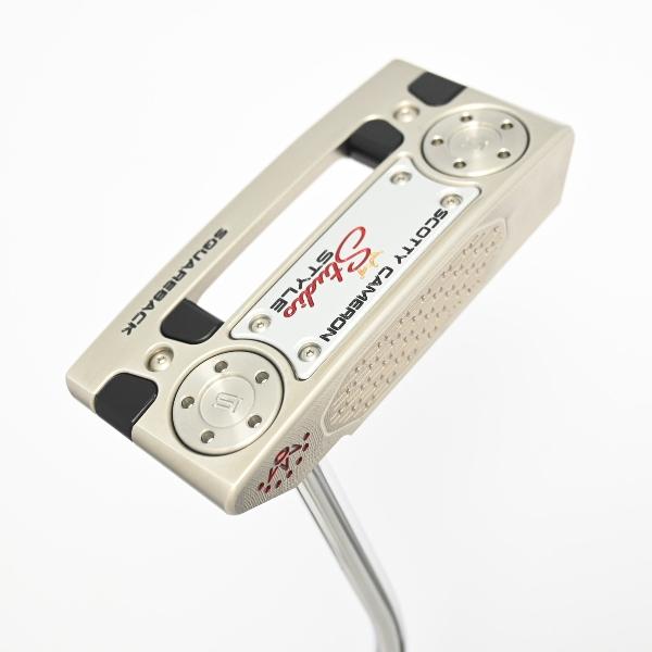 樂天商城 - 【中古】スコッティキャメロン　SCOTTY CAMERON　スタジオスタイル スクエアバック(2025) パター スチールシャフト　【34】シャフト：スチールシャフトBCランク　フレックス計測項目外　男性用 メンズ用　右用