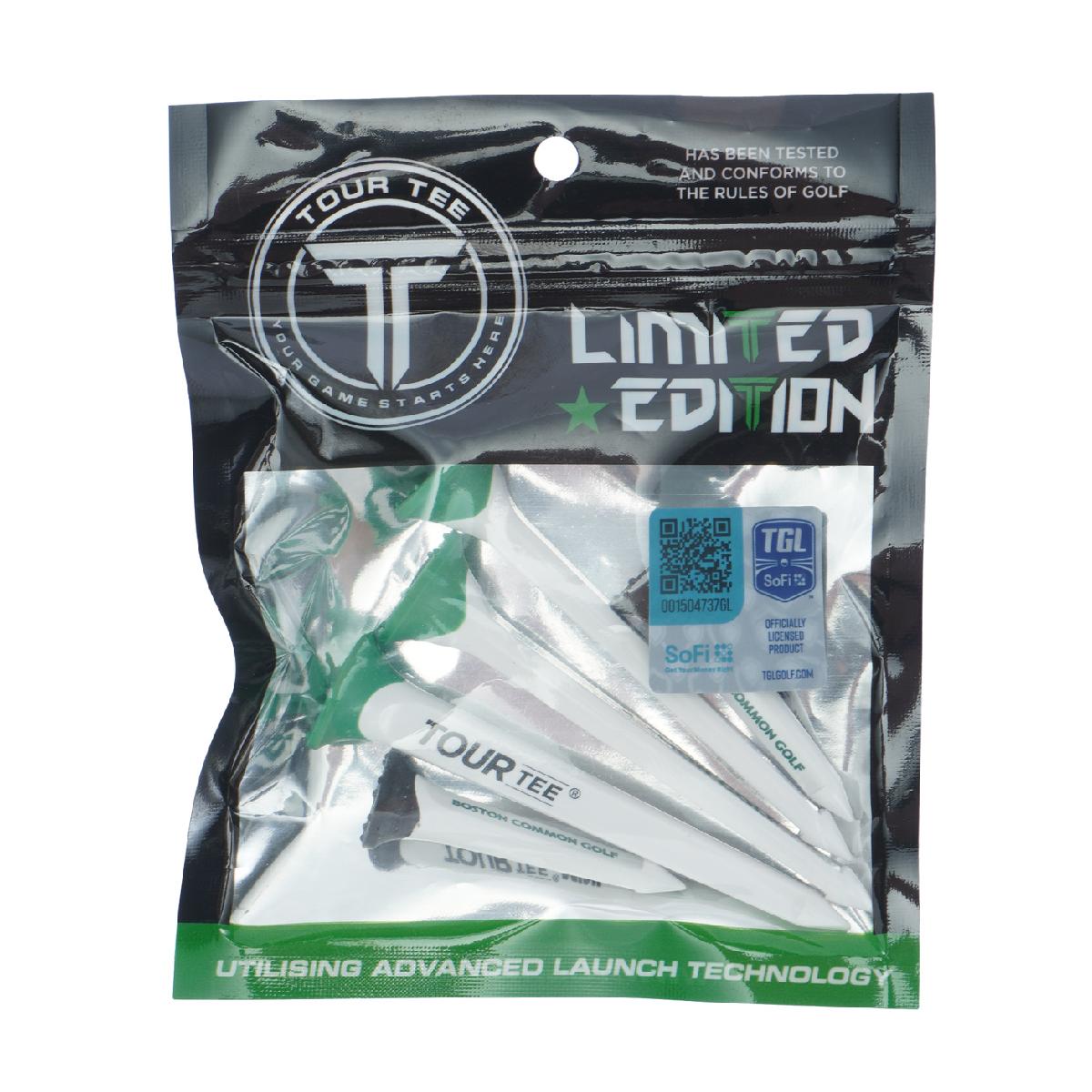 Boston Common ツアーティー コンボTGL / Boston Common Golf商品の特徴【Boston Common Golfのロゴ入り LIMITED EDITION】1パック5本入り(ロング3本、ショート2本)のアソートパックです。折れにくく耐久性に優れ、特殊なカップ形状によりボールを乗せやすくプレーに集中できます。また、カップ部分にゴム素材を使用することにより抵抗を減らし、飛距離と安定した性に貢献。先端部分の突起状の爪は、ショット後にティーの飛び出しを抑制し、ティー紛失防止に。ディボットツールとしての使用も兼ねています。素材ラバー、ポリカーボネイトサイズバリエーション【ロングティー】全長約8cm【ショートティー】全長約4.5cm数量5本入り(ロングティー×3本、ショートティー×2本)製造国中国bostoncommon