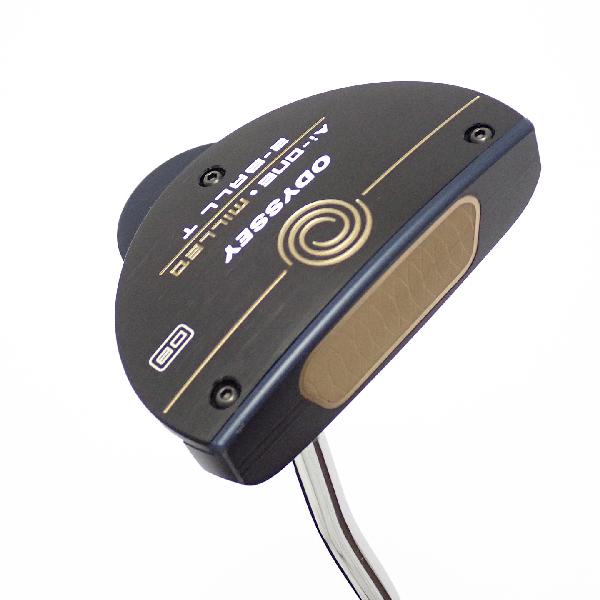 【中古】オデッセイ　AI-ONE MILLED　Ai-ONE MILLED 2-BALL T DB パター スチールシャフト　【34】シャフト：スチールシャフトBCランク　フレックス計測項目外　男性用 メンズ用　右用
