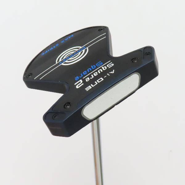 ZEBRA - 【中古】オデッセイ　AI-ONE　Ai-ONE Square 2 Square MAX STRIPE パター スチールシャフト　【34】シャフト：スチールシャフトBCランク　フレックス計測項目外　男性用 メンズ用　右用