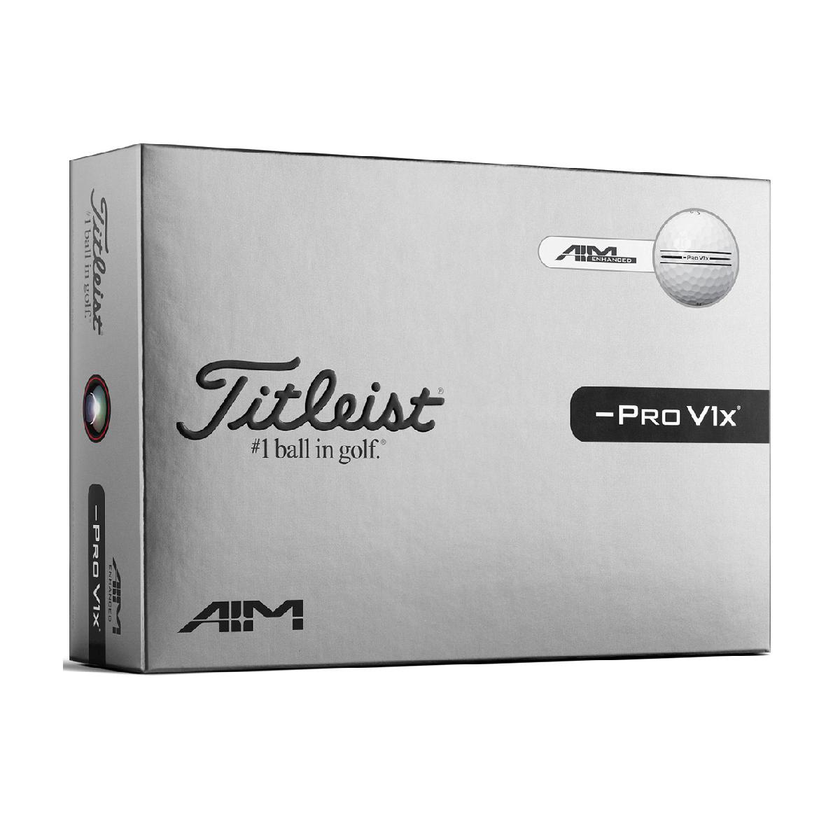 タイトリスト　PRO V1　PRO V1x Left Dash AIM ボール