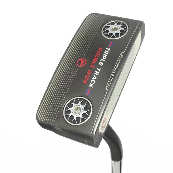 オデッセイ　STROKE LAB　トリプル トラック DOUBLE WIDE FLOW パター カーボンスチール複合シャフト　シャフト：カーボンスチール複合シャフトCDランク　フレックス計測項目外　男性用 メンズ用　右用