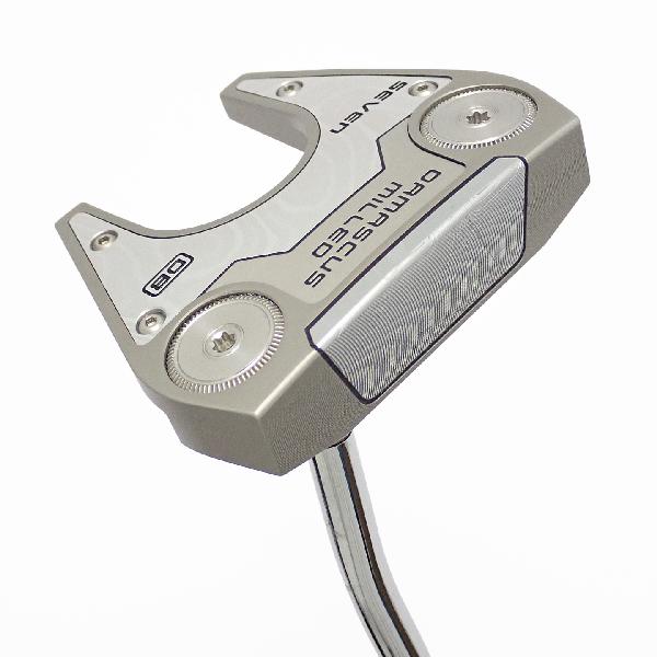 【中古】オデッセイ　ODYSSEY　DAMASCUS MILLED SEVEN DB パター スチールシャフト　【33】シャフト：スチールシャフトBランク　フレックス計測項目外　男性用 メンズ用　右用