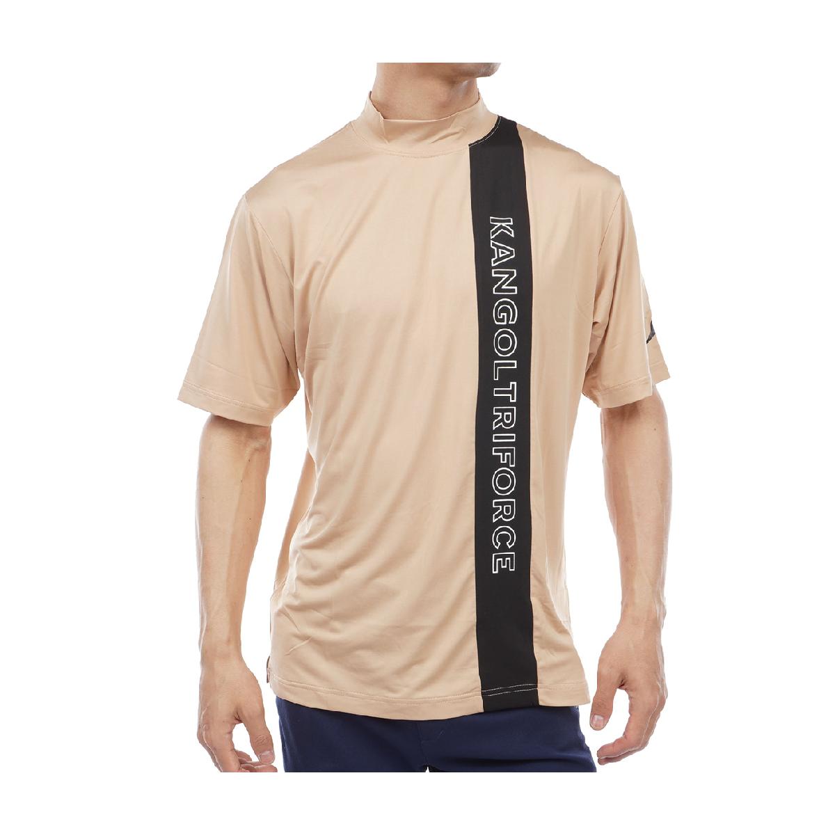 カンゴール トライフォース　KANGOL TRIFORCE　モックネック半袖Tシャツ